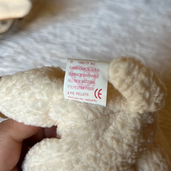 Beanie Baby Ewey the Sheep 1998 - Picture 5 of 6